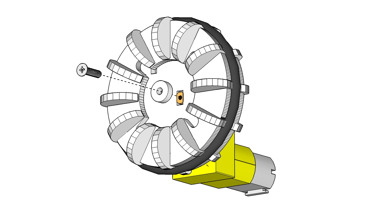 wheel dc gearbox motor robot
